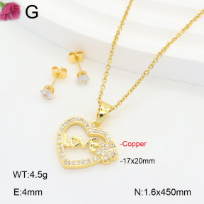 F2S005412bbov-J135  Fashion Copper Sets