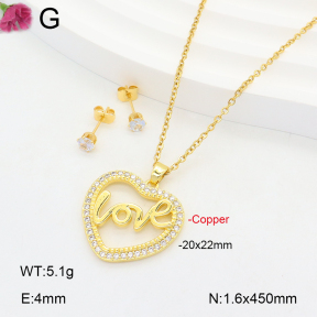 F2S005413bbov-J135  Fashion Copper Sets