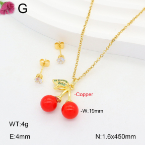 F2S005479vbnb-J135  Fashion Copper Sets