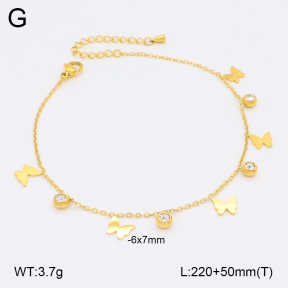 2A9001617vbpb-669  Stainless Steel Anklets