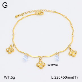 2A9001618bhva-669  Stainless Steel Anklets