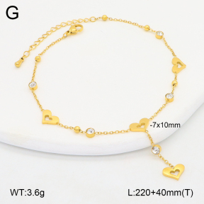 2A9001622vbpb-669  Stainless Steel Anklets