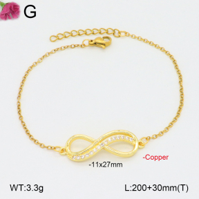 F2B402317baka-J72  Fashion Copper Bracelet