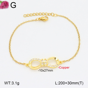 F2B402320baka-J72  Fashion Copper Bracelet