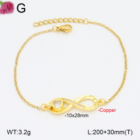 F2B402321baka-J72  Fashion Copper Bracelet