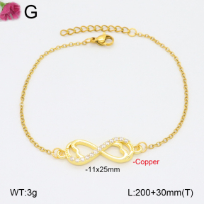 F2B402322baka-J72  Fashion Copper Bracelet