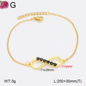 F2B402324baka-J72  Fashion Copper Bracelet