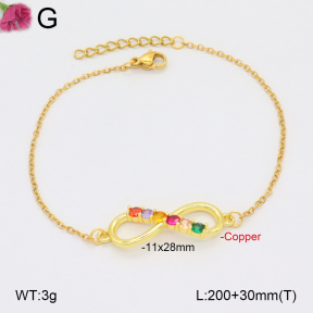 F2B402326baka-J72  Fashion Copper Bracelet
