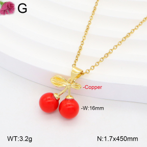 F2N300300baka-J72  Fashion Copper Necklace