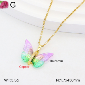 F2N401192vajj-J72  Fashion Copper Necklace
