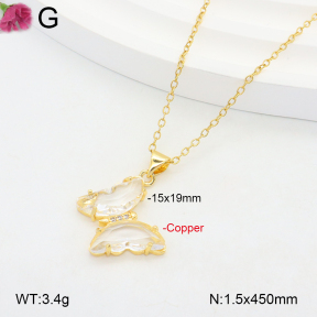 F2N401207aaio-J72  Fashion Copper Necklace
