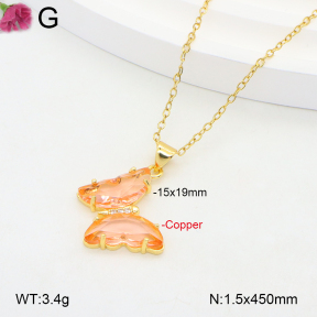 F2N401208aaio-J72  Fashion Copper Necklace