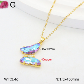 F2N401210aaio-J72  Fashion Copper Necklace