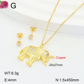 F2S005501bbov-J135  Fashion Copper Sets