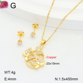 F2S005507bbov-J135  Fashion Copper Sets