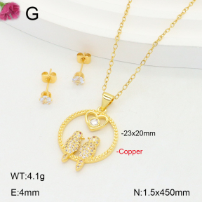 F2S005528bbov-J135  Fashion Copper Sets