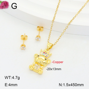 F2S005545bbov-J135  Fashion Copper Sets