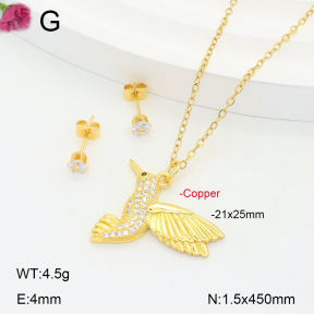 F2S005554bbov-J135  Fashion Copper Sets