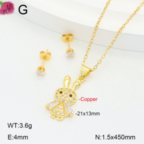 F2S005556bbov-J135  Fashion Copper Sets