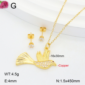 F2S005589bbov-J135  Fashion Copper Sets