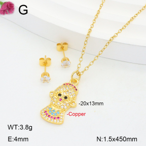 F2S005598bbov-J135  Fashion Copper Sets