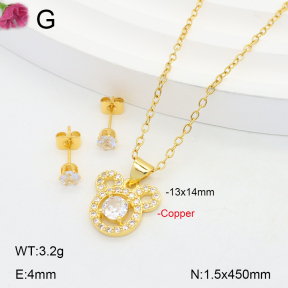 F2S005616bbov-J135  Fashion Copper Sets