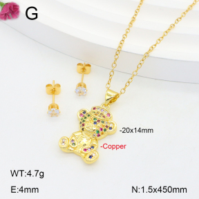 F2S005632bbov-J135  Fashion Copper Sets