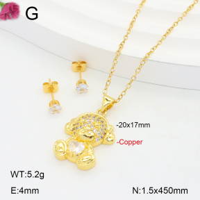 F2S005654bbov-J135  Fashion Copper Sets