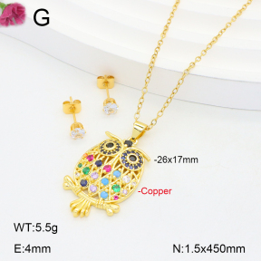 F2S005659bbov-J135  Fashion Copper Sets