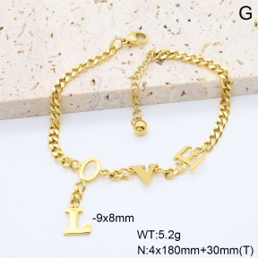 6B2004332abol-250  Stainless Steel Bracelet