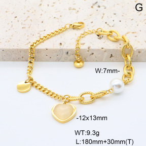 6B4003122abol-250  Stainless Steel Bracelet