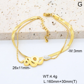 6B4003132abol-250  Stainless Steel Bracelet