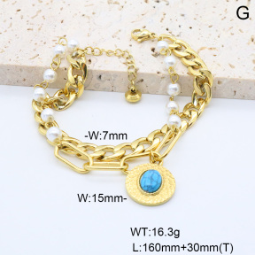 6B4003137bhbl-250  Stainless Steel Bracelet
