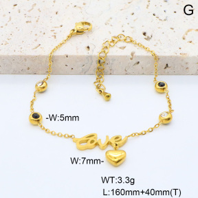 6B4003138bvpl-250  Stainless Steel Bracelet