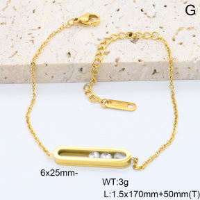 6B4003140vbnb-250  Stainless Steel Bracelet