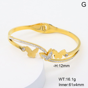 6BA401422bbml-689  Stainless Steel Bangle