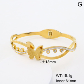 6BA401432vbnl-689  Stainless Steel Bangle