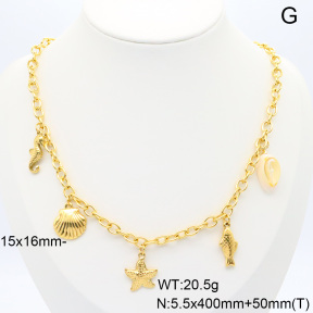 6N3001818vhhl-250  Stainless Steel Necklace