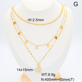 6N3001819bhjl-250  Stainless Steel Necklace