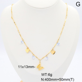 6N4004394bhbl-250  Stainless Steel Necklace