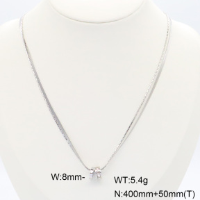 6N4004398bbov-250  Stainless Steel Necklace