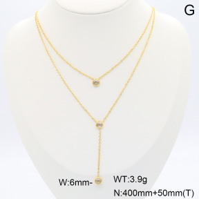 6N4004401bvpl-250  Stainless Steel Necklace