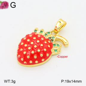 F2P300205aajo-J168  Fashion Copper Pendant