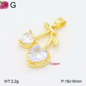F2P400328aaji-J168  Fashion Copper Pendant