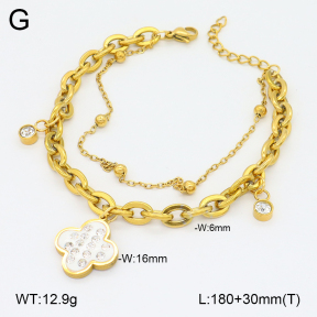 2B4004595vbmb-413  Stainless Steel Bracelet