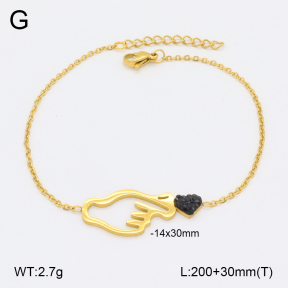 2B4004599aajk-413  Stainless Steel Bracelet