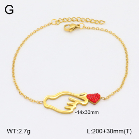 2B4004600aajk-413  Stainless Steel Bracelet