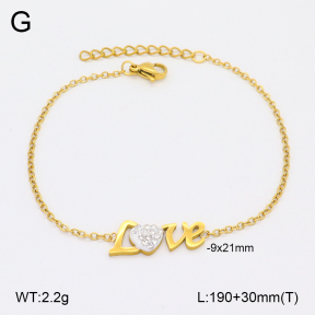 2B4004601aajk-413  Stainless Steel Bracelet