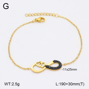 2B4004610aajk-413  Stainless Steel Bracelet