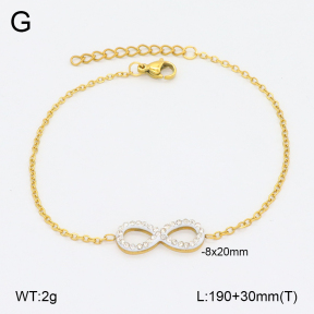 2B4004621aajk-413  Stainless Steel Bracelet